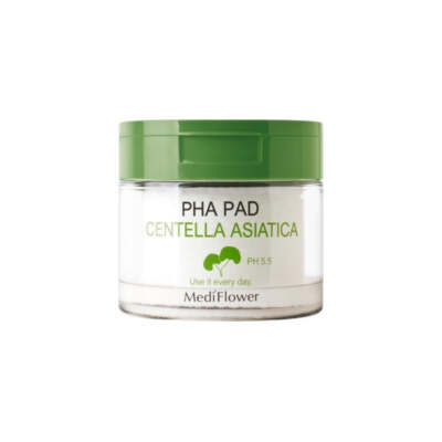 Medi Flower Centella Asiatica PHA Toner Pad 60ea 180ml - KOSTENLOSER VERSAND