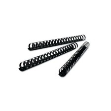 Image of A4 Binding Combs GBC CombBind 25mm Black (PACK OF 50) Durable Spines 4028182