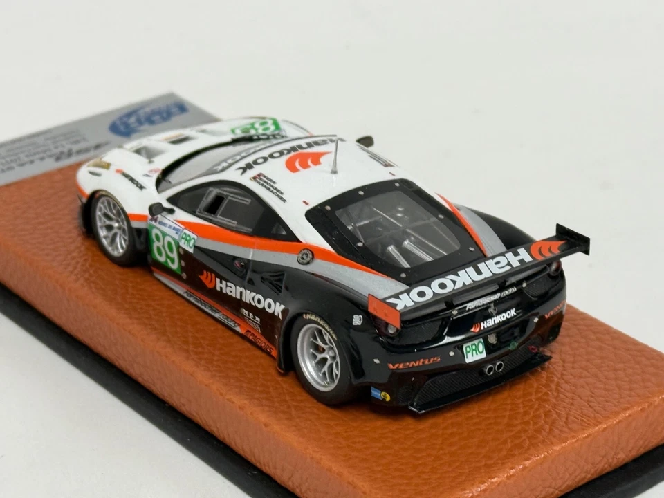 1/43 BBR Ferrari 458 GT2 24 H LeMans 2011 Hankook Motorsport BBRC61 JP75 Foto 2 de 4
