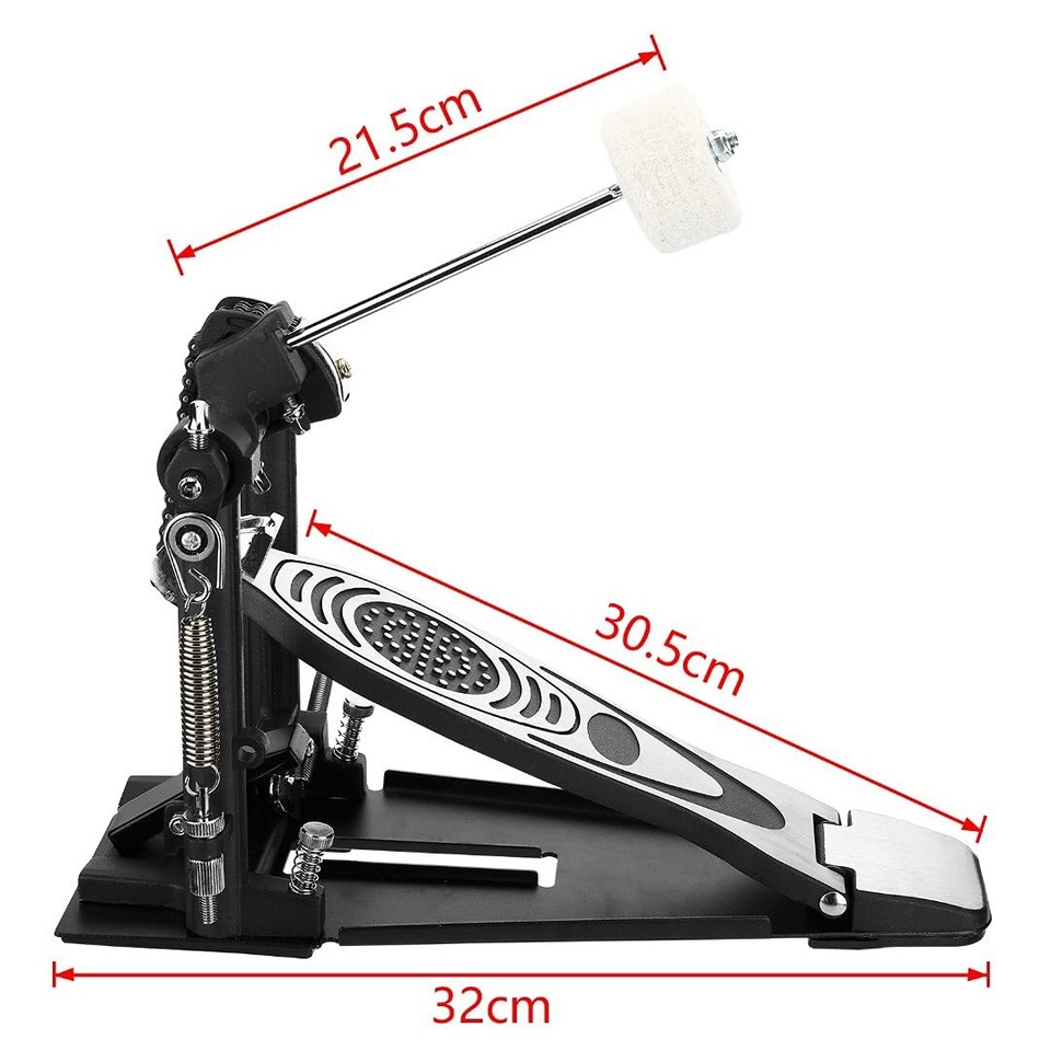 Bass drum pedal,Double Chain Drum Step on Hammer,Single Bass Drum Pedal