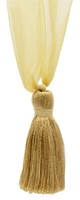 DÉCopro Quaste Zugband, Stil # TBORGNZ4, Farbe #VNT4 - Senf Gold [ Set Mit 10]