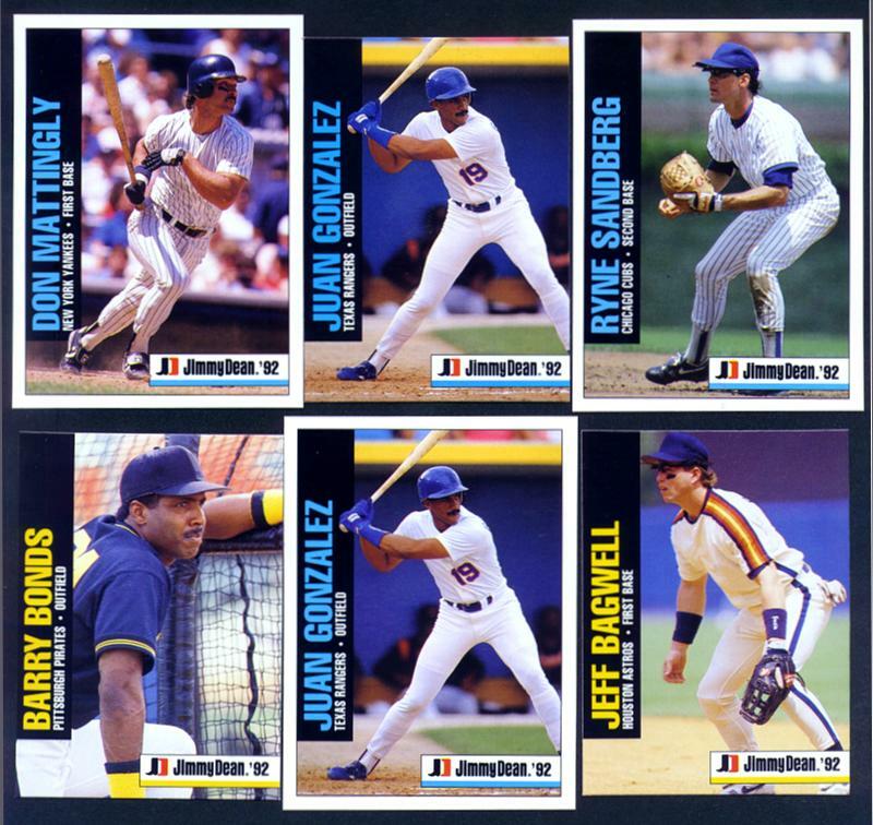 Steve Avery #5 1992 Jimmy Dean Promo