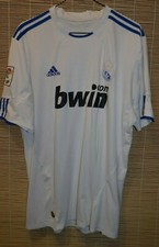 CAMISETA LOCAL REAL MADRID 2010 2011 MAGLIA ADIDAS TALLA L