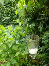 Windlicht/Vase zum Hängen