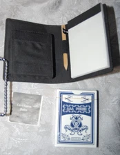 Leed's Playing Cards in Best Western Case with Notepad and Pencil