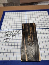 Black and White Ebony  Wood turning  blanks  6"x 1 3/4"x 15 " EBW21