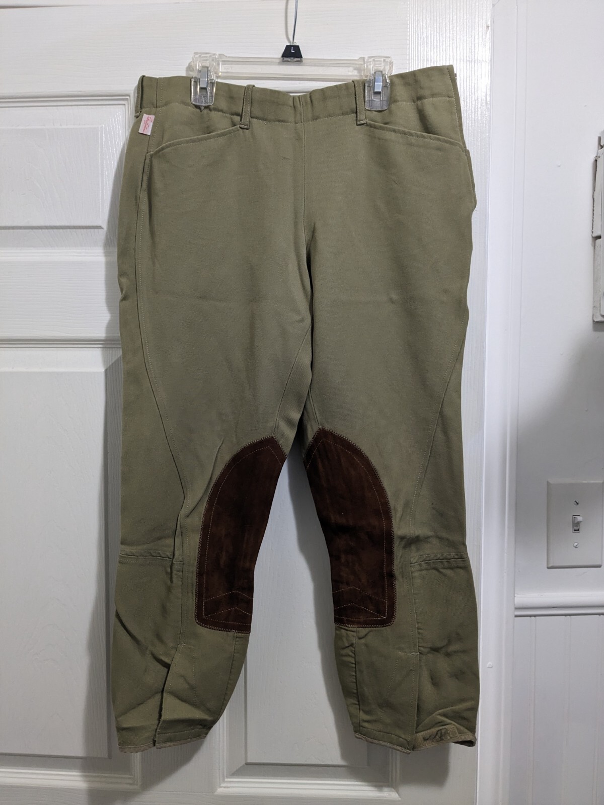 Worn once! Tailored Sportsman side-zip show breeches, sz 32