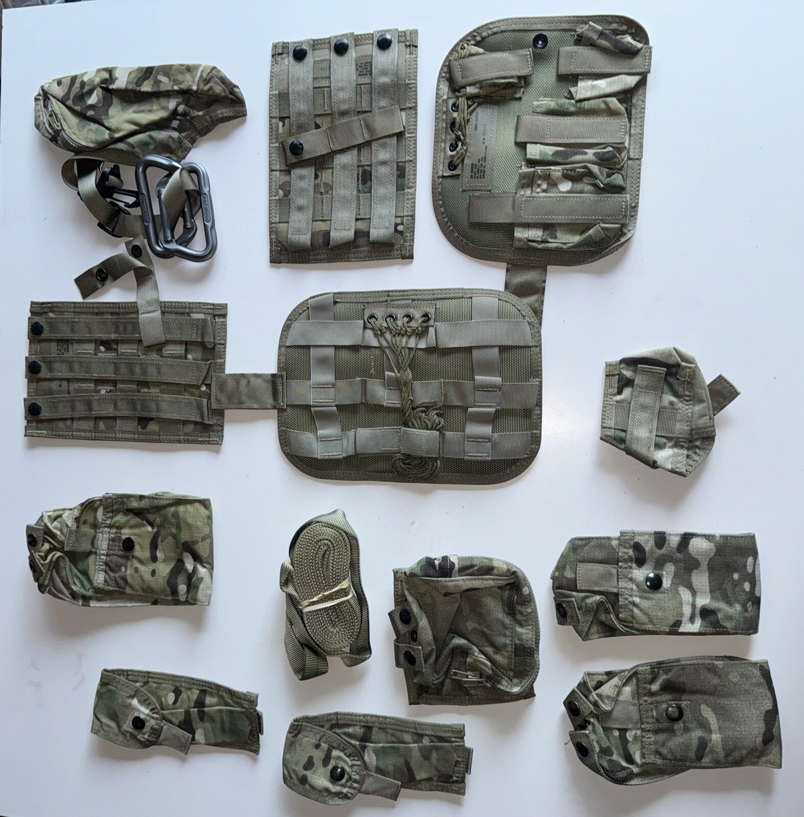 Militaria, US Military Air Warrior Crew Vest Accessories & Reset Pocket Kit, New