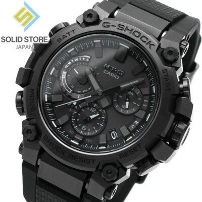 CASIO G-SHOCK MTG-B3000B-1AJF MT-G Bluetooth Radio Solar Watch All Black 50.9mm