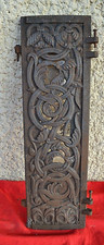 Belle porte ancienne en fonte de fourneau poêle A détourner porte de niche