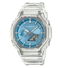 Casio G-Shock Watch GA-2100BM-7A2ER Blue Metallic Dial - RRP £99.90