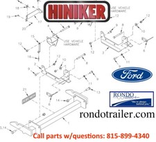New Hiniker Plow Mount Original Quick Hitch Fits Most Fords Qh1 New Hiniker Plow Mount Original Quick Hitch Fits Most Fords Qh1