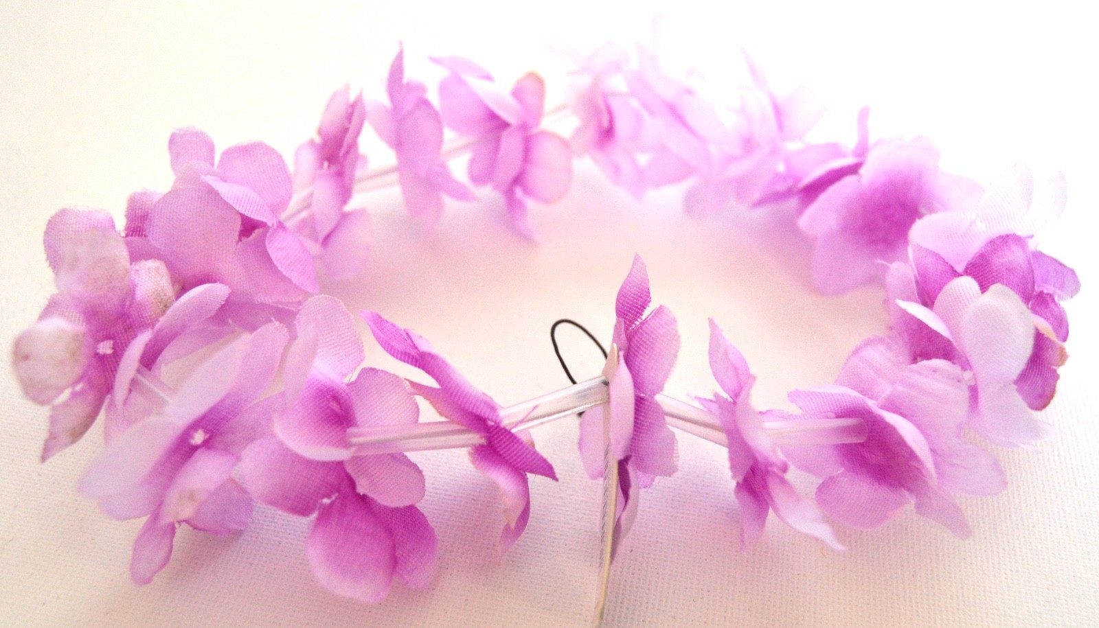 NEW Purple Tonal Flower Garland Head Browband Bandeaux Festival Fashion
