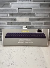 Heyday Bluetooth 5.1 Wireless Keyboard - Black. New in Box. SHIPS FREE 
