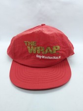 VINTAGE WINSTON CIGARETTES THE WRAP ONLY WINSTON HAS IT HAT CAP SNAPBACK 80'S