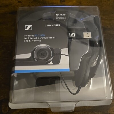Sennheiser Consumer Audio PC 7 USB - Mono USB Headset for PC and MAC New 