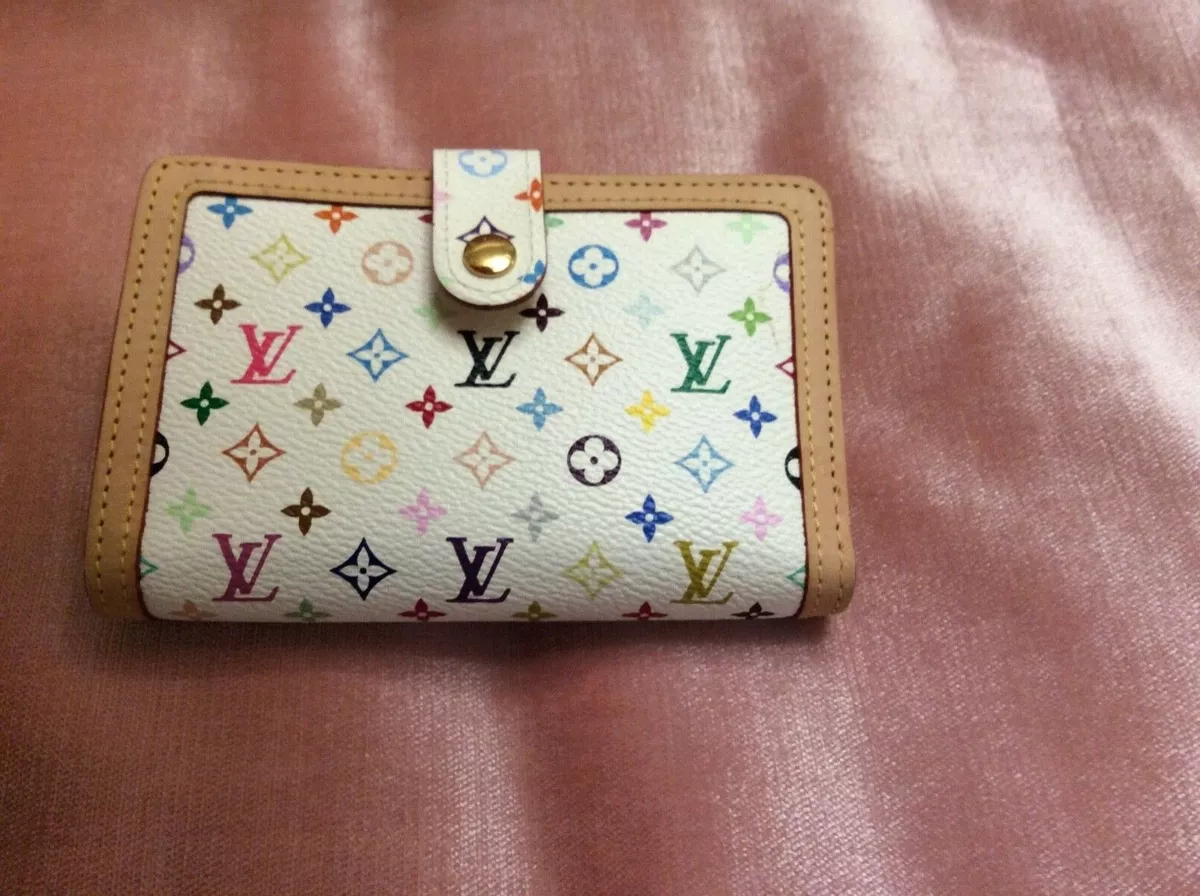 Louis Vuitton white monogrammed new wallet