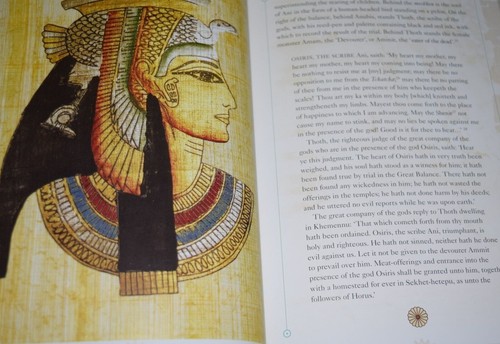 NEW Egyptian Book of the Dead Illustrated Hardcover Deluxe - Picture 3 of 3