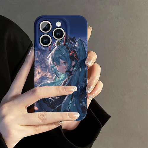 Miku Hatsune Anime Für iPhone 11 12 13 14 15 Pro Case Cover Hülle Schutzhülle - 第 1/3 張圖片