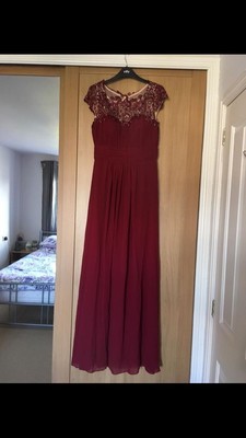 claret bridesmaid dresses uk