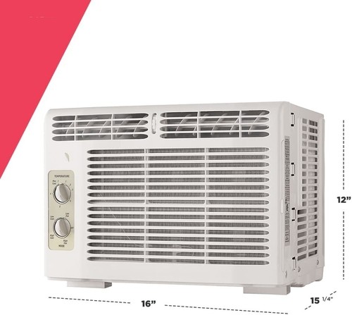 Aire Acondicionado De Ventana Window Enfriador De Aire Silencioso Calidad Nuevo - Picture 4 of 8