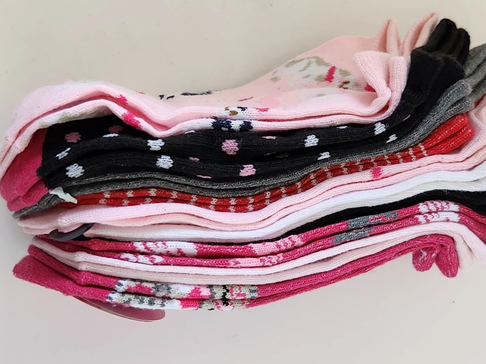 Mujer Calcetines x10 Gatos Gatitos Divertido Lindo Rosa Calcetín Talla 9-11 Zapato Talla 4-10 Nuevo Con Etiquetas Foto 4 de 4