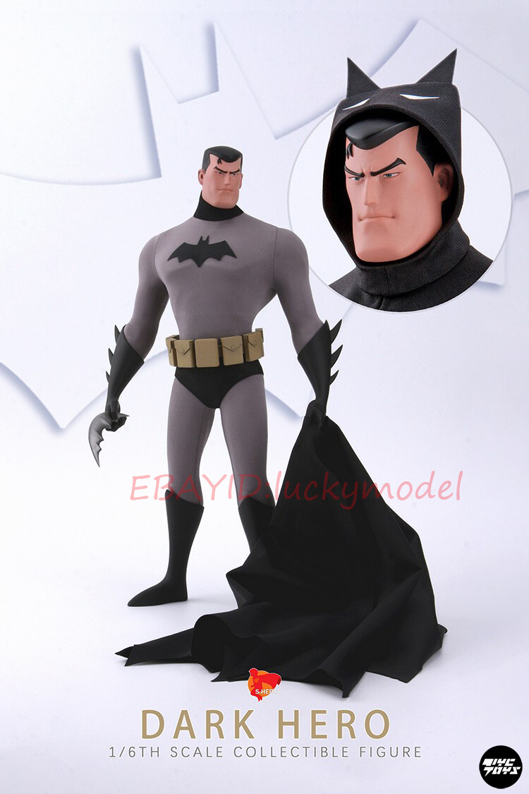 S-HERO SH004 スーパーマン SH005 バットマン1/6 セット Amazon.co.jp: S-HERO 1/6 スーパー ヒーロー アニメ.Ver 未開封
