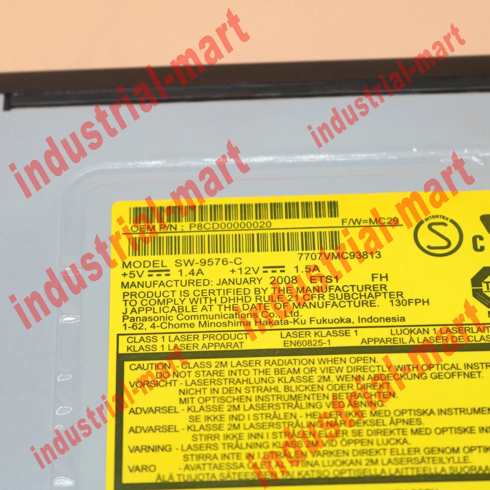 1PCS Used For Panasonic SW-9576-C Desktop IDE Drive DVD-RAM RW Burner - Image 3 of 4