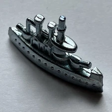 Monopoly World Ed. Battleship Boat Token Replacement Piece Mover 41275 Retired