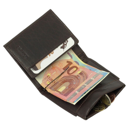 Branco Leder Dollarclip Herren Geldbeutel Clip Geldbörse schwarz braun cognac - Bild 11 von 16