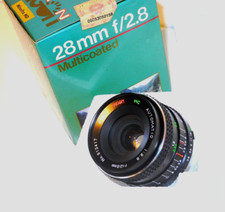 New MINT+++ Konica AR 28mm f2.8  WideAngle by Naigon Made Japan Autoreflex T2 T3