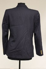 Women's Navy Blue Dress Coat, 10 Regular