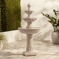 Stafford Modern Italian 3 Tier Bubbler Outdoo...