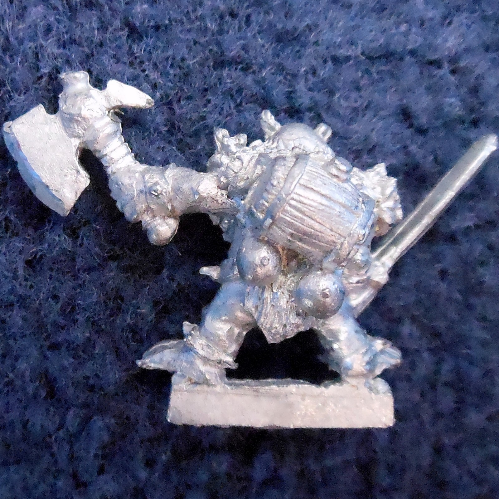 WARHAMMER AOS, DWARF, Nain, Lord Legend, Classic Uther Miner, Pickaxe, Pioche EUR 35,00 - FR