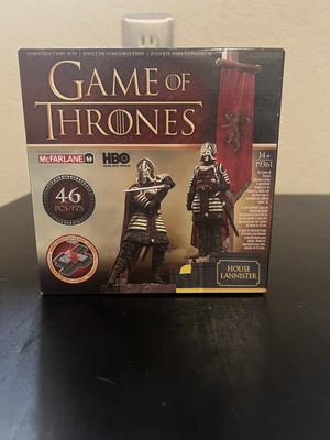 New Game of Thrones Lannister Banner Pack Construction Set by  