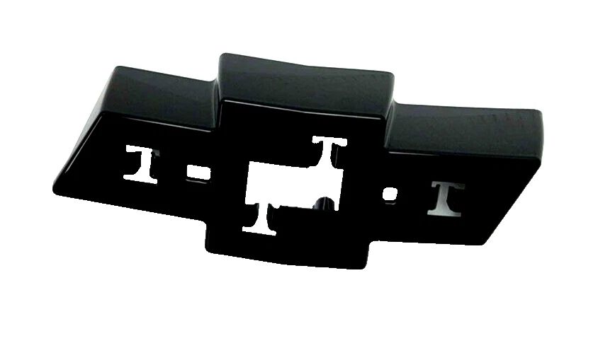 84237875 GM 2019-2022 Chevrolet Blazer adaptador placa emblema parrilla delantera negra Foto 4 de 4