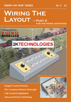 Peco SYH 5 The Railway Modeller Book Wiring the Layout Part 2 New 16 pge Booklet