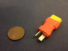 Wireless Deans T-Plug Male connector to XT60 Female Lipo NiMH Adapter Battery c7