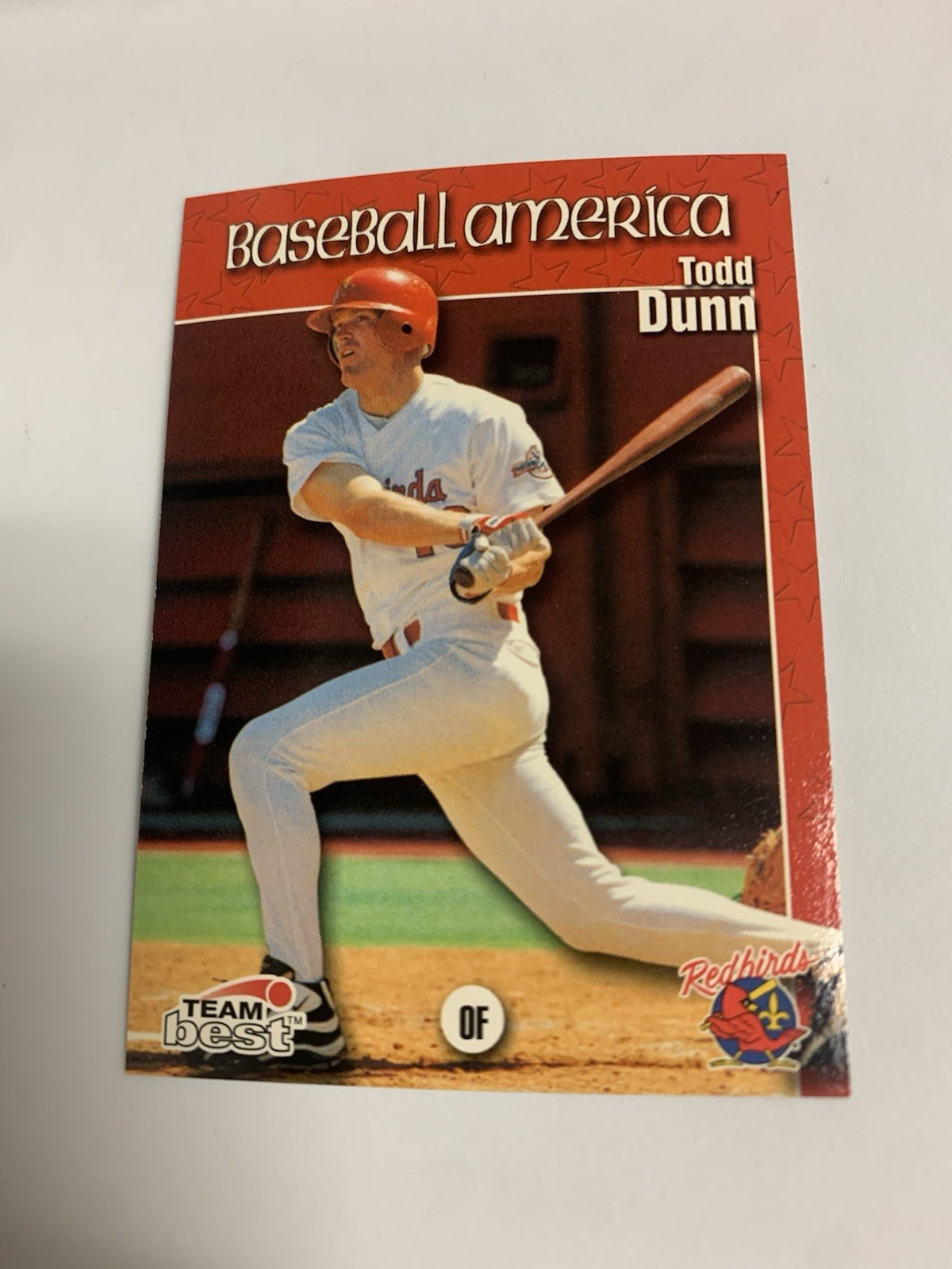 1999 Team Best Baseball America Todd Dunn North Florida / Redbirds