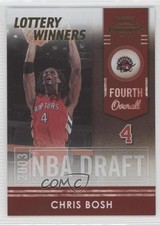 2009-10 Playoff Contenders Lottery Winners Gold 55/100 Chris Bosh #17 HOF 9o3