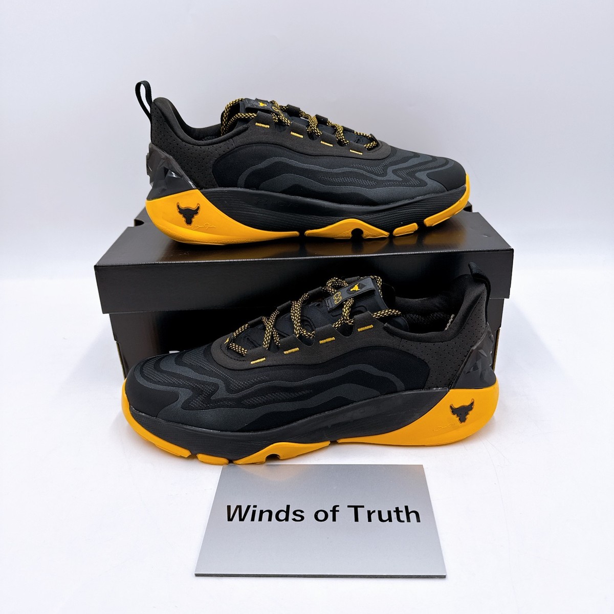 Under Armour Project Rock 8 Training Shoes Campus Gold 6013247 001