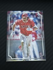 Topps Museum Baseball 2024 Mike Trout Body Of Work Canvas BOW-8 SP SSP