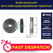 Crankshaft Pulley (TVD) fits RENAULT SCENIC Mk2, Mk3, Mk4 1.4 1.6 1.5D 2003 on