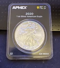 2020 Silver Eagle First Strike APMEX MINT DIRECT PREMIER PCGS
