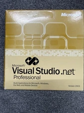 Microsoft Visual Studio .NET Professional 2003 (Retail) (1 User/s) - Full...