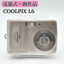 Nikon COOLPIX L6 Compact Digital Camera Tested Working Seller Japan