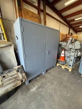 Durham MFG Heavy Duty  AKRO-BIN STORAGE CABINET 24 x 72 x 78