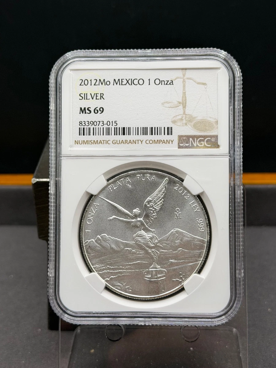 Mexican Libertad MS 69 NGC Certified Silver Bullion Coins for sale
