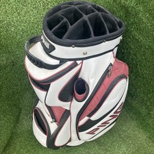 Ping DLX Cart Bag / 14-Way Divider White pink used
