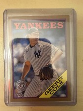 2023 Topps 1988 35th Anniversary Gold /75 Gerrit Cole #T88- 79 New York Yankees